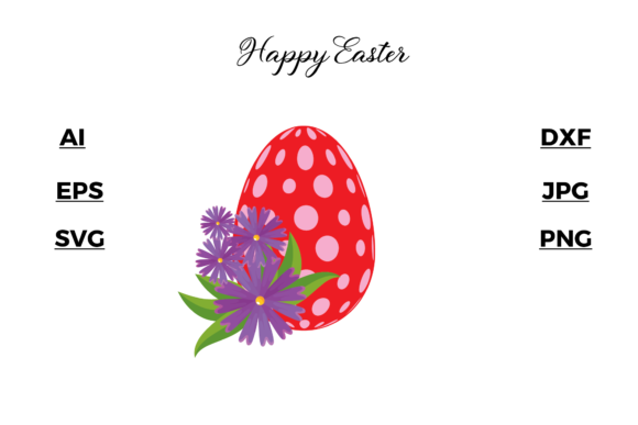 Easter Egg Full Color Vector: Graphics & Illustrations for Real Publishing